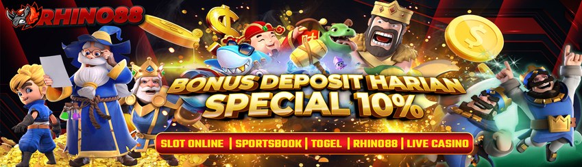 BONUS DEPOSIT 10% SETIAP HARI